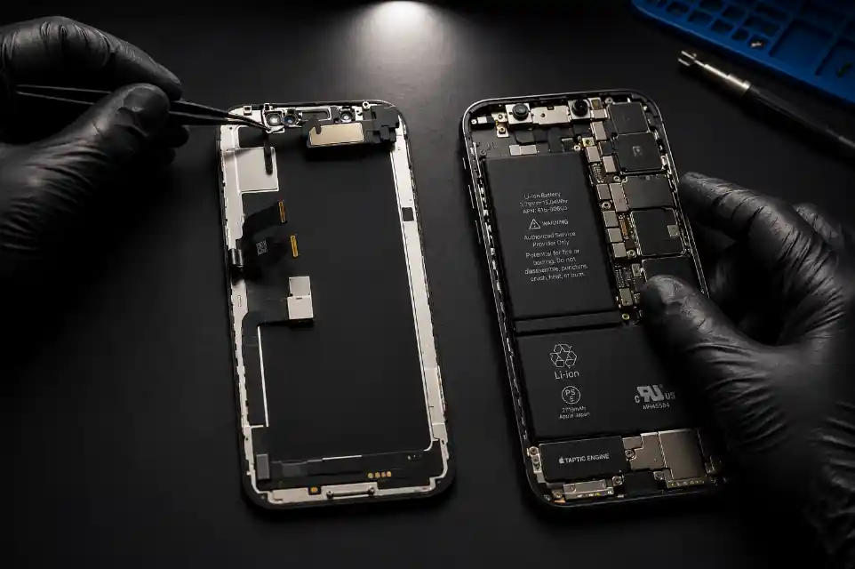 iPhone ekran değişimi 1 saat